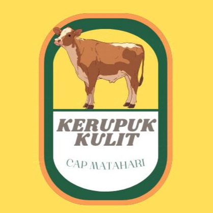 Logo Kerupuk Kulit Bu Ulyanah Cap Matahari